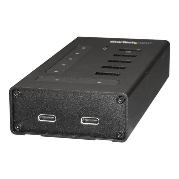 (SC)USB-C-hub - STARTECH - 7 porter - USB 3.0 - Metall - Hurtiglading Svart 170