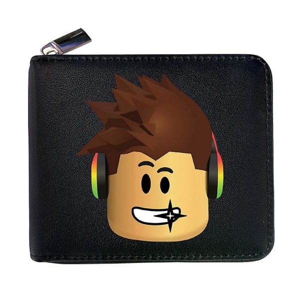 Roblox Pu-nahkainen taittuva lompakko kortti lompakko lompakko korttipidike
