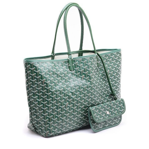 Large Capacity Houndstooth Pattern Bag Wallet Maternity Bag Wallet Gift For Women Green Large Green Large-Xin