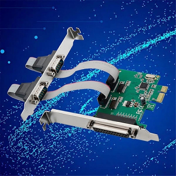 Expansionskort ST36 PCIe X1 CH382L 2S1P Industriell RS232+LTP1 Typ Multifunktionell Bekväm Expansion