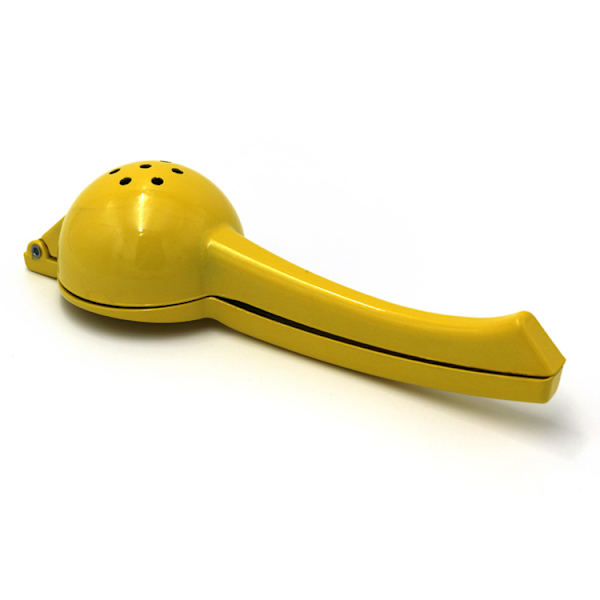 Citronpresser, manuel citronpresser, manuel presser, køkkenredskab, gul, 20 cm