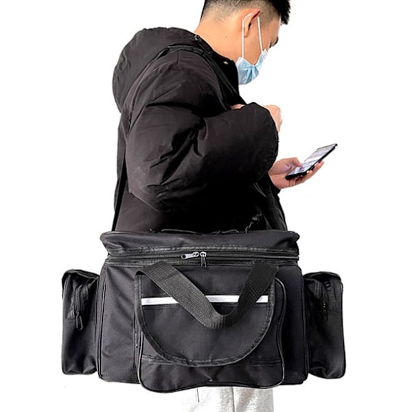 Fiskebag for utendørs bruk, fiskebag, messenger bag