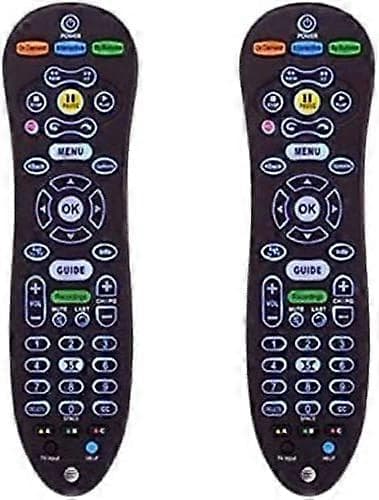 [SC]2026 New Modin S30 Remote Control Replacement 2-Pack Compatible with U-Verse Receiver, Universal TV Remote, Black_Surprise Gift