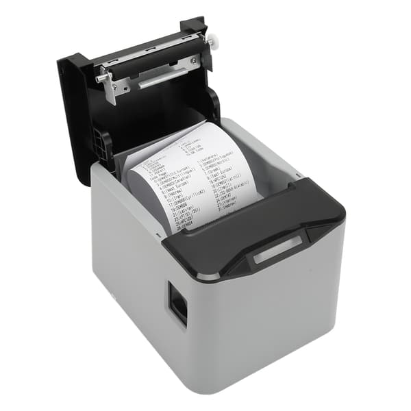 (SC) 80 mm USB Thermal Receipt Printer with Auto Cutter POS Printer Bill Printer for Kitchen Commercial Retail 100‑240V