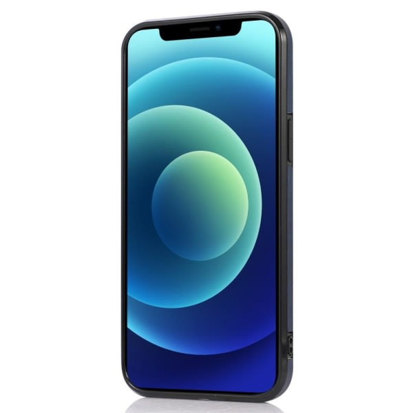 IC iPhone 13 Pro Max - Læderetui med Kortlomme - Blå