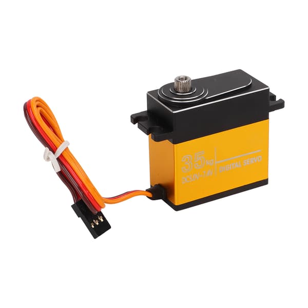 (SC)35KG Coreless Digital Servomotor med rustfrit stålgear Vandtæt Metal Digital Servo til 1/10 1/8 RC Biler Både