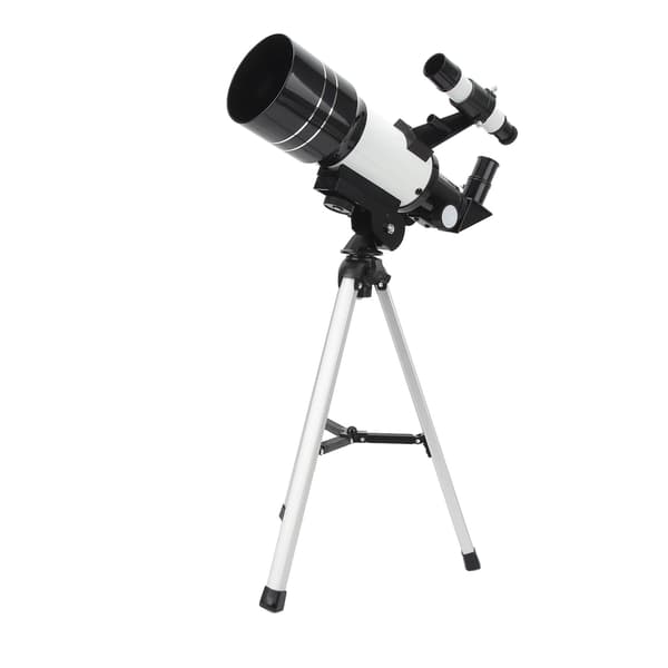 (SC)Astronomical Refractor Telescope for Beginners, Wireless Remote Control, High-Quality Optics, Telescope with Interchangeable Eyepieces, Phone Clip for