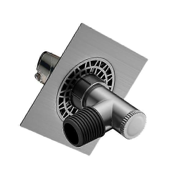 (SC)[LLC]Washing Machine Bathroom Drain Cover, Floor Drain Pipe Connector Bend