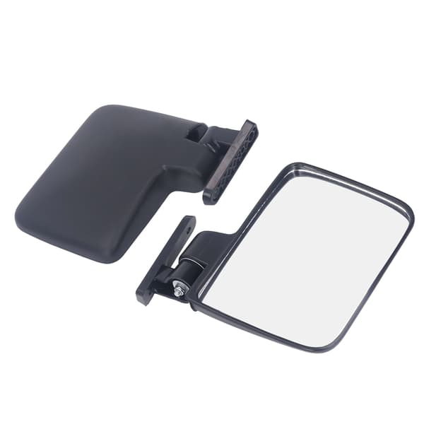(SC)Golf Cart Side Mirrors Clear View Durable Pair