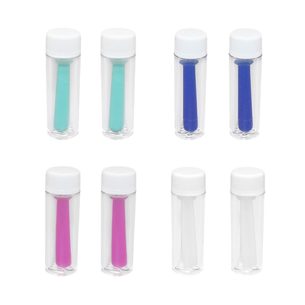 1/2/3/5 2x Silikone Touch Linseindsætter Komfortabel Løsning Lot Semitransparent 1 Pc semitransparent