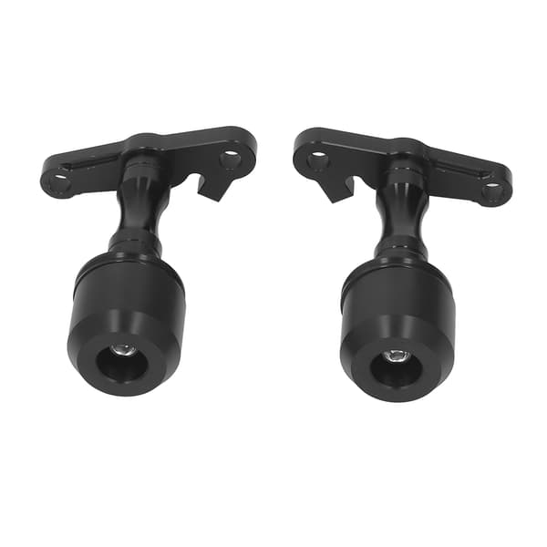 (SC)Motorcycle Frame Sliders Durable Black Elegant Design High Torque Fit XSR155 2018 2021