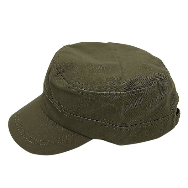 Stilren enfärgad keps Patrol keps hatt justerbar grön