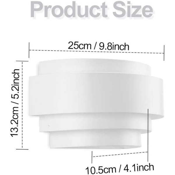 LED-seinävalaisimet - Moderni seinävalaisin (1 sarja)