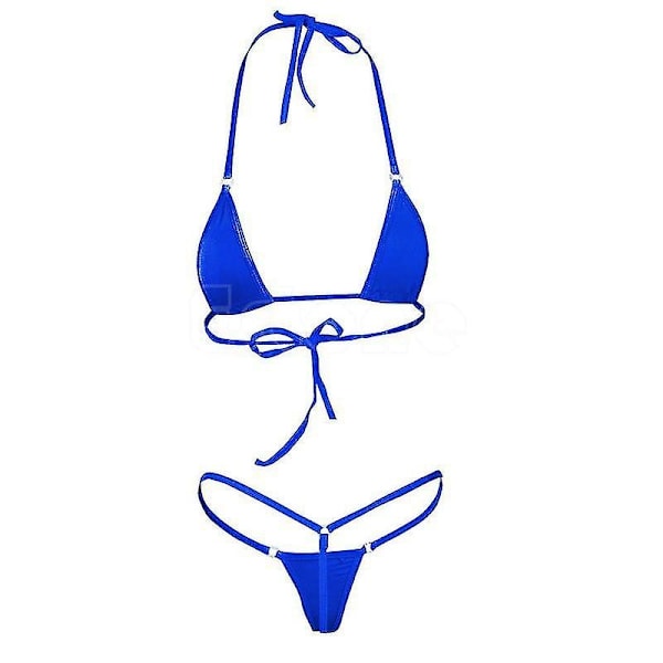 2023 Ny Sexy Kvinners Mikro Undertøy G-streng BH Mikro Bikini Bikinisett Badetøy Nattøy-WELLNG AS  picture  show10 color