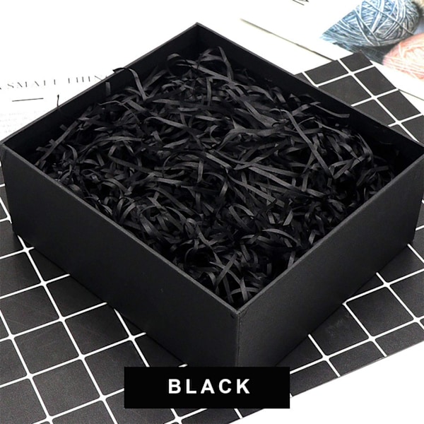 200 gram strimlat papper, perfekt för att dekorera presenter, fylla