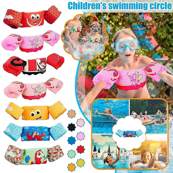 Simringar Puddle Jumper Flytväst Barn Flytväst 2-6 År Gamla Pojke Flicka Barn Väst Z Orange