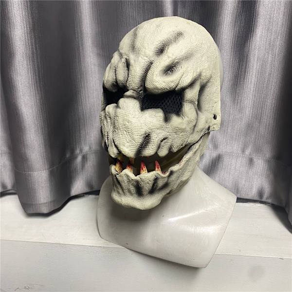 Vuxen huvudmask skrämmande Halloween skräck maskerad kostym rekvisita
