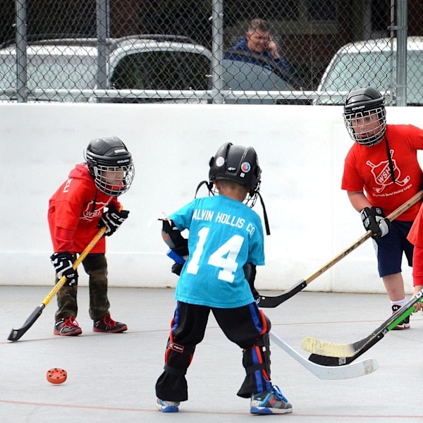 Street Hockey - Floorball - Multifunksjonell sportsball for hockey for innendørs og utendørs treningsaktiviteter, ungdom kvinner menn