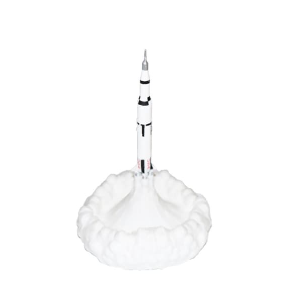 (SC) 3D Printed Space Shuttle Lamp Night Light for Space Fans Moon Lamp Room Decoration