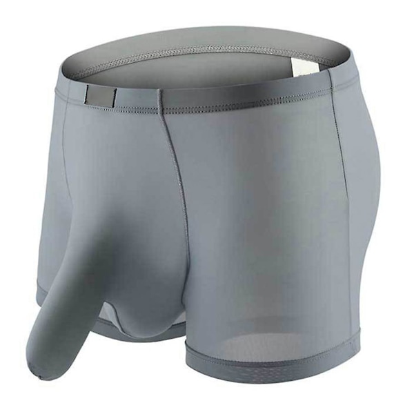 Herrunderkläder Boxershorts Mjuka Andningsbara Kalsonger Boxershorts Elefant Nasal Briefs Solid Color L
