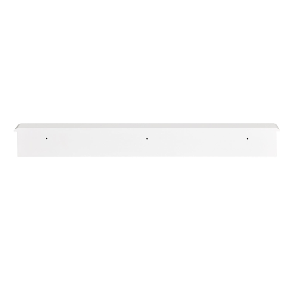 SoBuy Väggmonterad avlastningsbord Vägghylla Med Lådor FRG43-LW Whi White Length 93cm