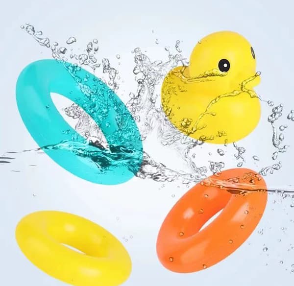 {SC}st 8,6*9cm Magic Spring Rainbow Toys - Stacked Circle Rainbow