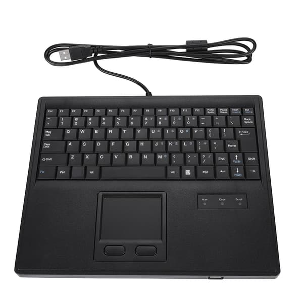 (SC)10-inch Scissor Foot Wired Keyboard with Touchpad Precise Touch Control