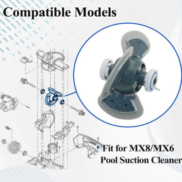 (SC) Compatible R0524900 Replacement Part for MX6 MX8 Pool Cleaner Motor Assembly