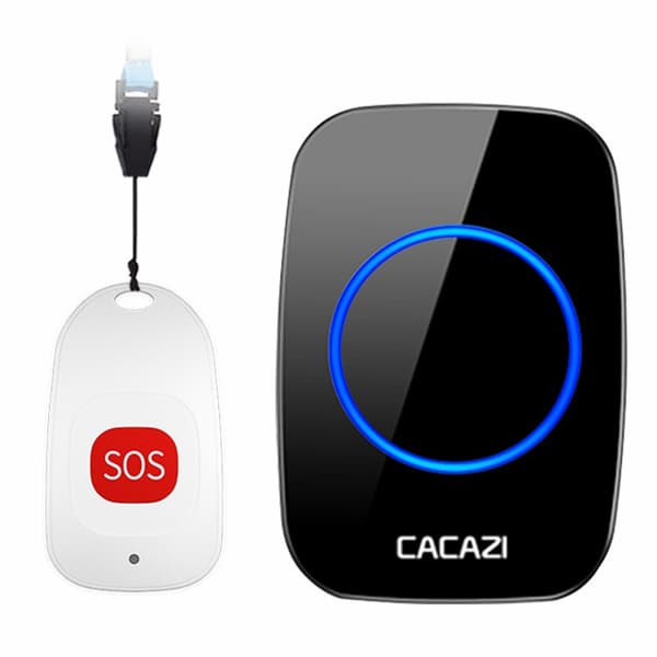 (SC) Caregiver Pager Wireless Call Button Elderly Home Life Al