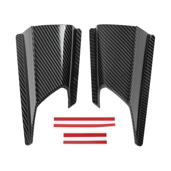 (SC) Motorcycle Wings, Front, Both Sides, Modification, Replacement for ADV150 2019-2021, Carbon Fiber Look