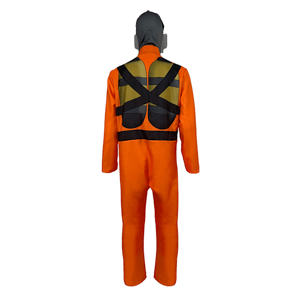 Lethal Company Cosplay Kostym Vuxen Hot Game Jumpsuit Maskeraddräkt Festkläder 190cm