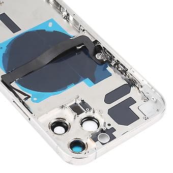(SC) Batteribakplate for iPhone 13 Pro Max (hvit)
