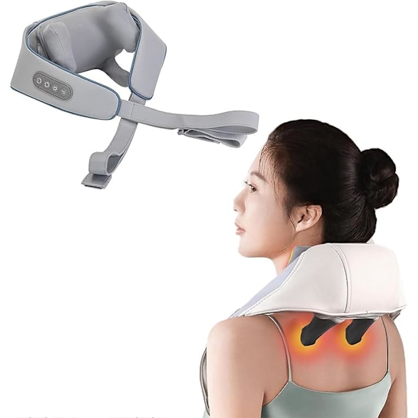 Electric neck and shoulder massager, shoulder and neck massage shawl