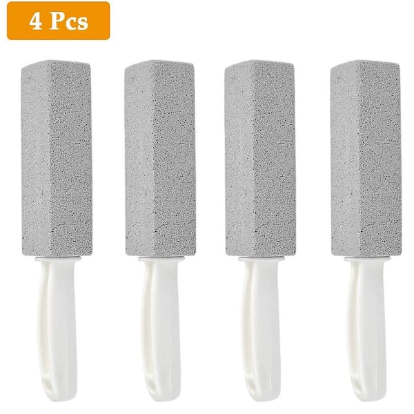 Pumice-kivi wc-puhdistukseen kahvalla - Wc-puhdistuskivi keittiöön, kylpyhuoneeseen, uima-altaaseen, kodin puhdistukseen, jalkoihin