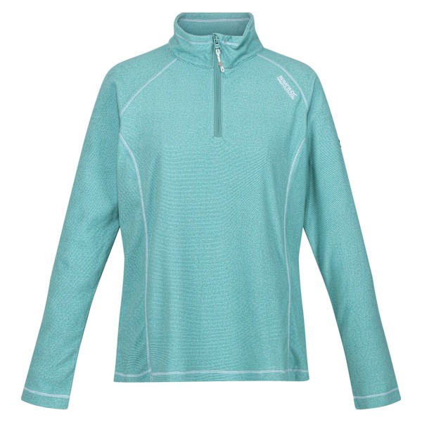 Regatta Great Outdoors Montes Half Zip Fleece Topp for Dame, Darkest Spruce 12 UK Darkest Spruce