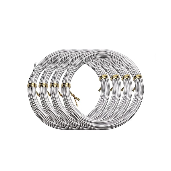 100M~1M Rustfrit Fjedervir Hard Wire Diameter 0,02/0,3/0,4/0,5/0,6/0,8/1,5/2,5/3 Mm Fjedervir af stål 1.2mmX5m