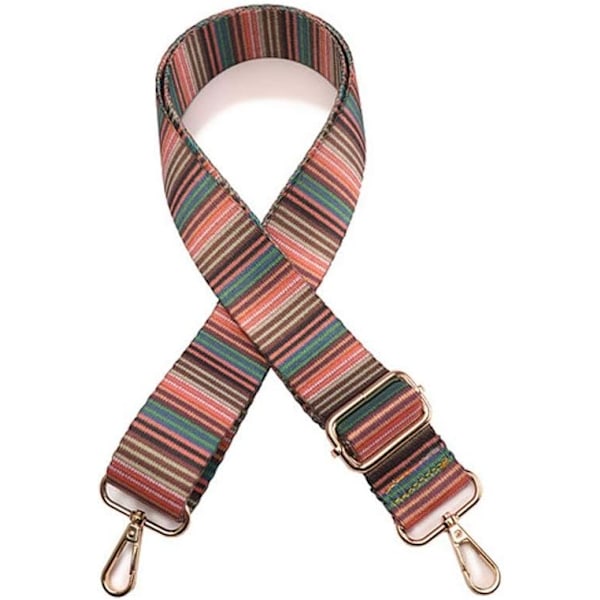 Guldfarvet Hardware Udskiftelig Justerbar Skulderrem 3,8 cm Bred Taskerem