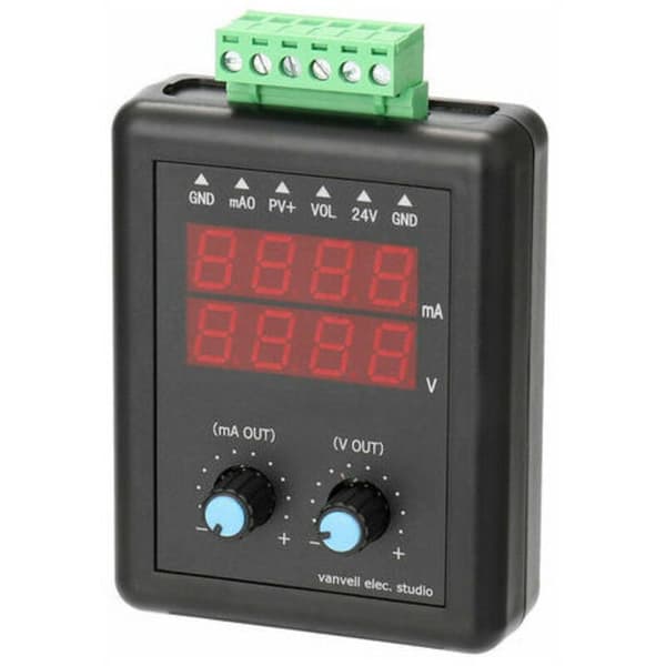 (SC)[RM]Signal Generator 4-20mA 0-10V, 24V Current and Voltage Transmitter, Signal Source and Constant Current, with Display