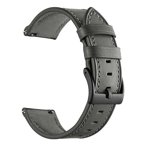 20 22MM Läderarmband Rem för Huawei Watch GT 3 2 GT3 GT2 Pro 46mm 42mm Honor Magic Smart Watch Band Armband Läder Coff Läder Coff 22mm Universal Leather Coffee