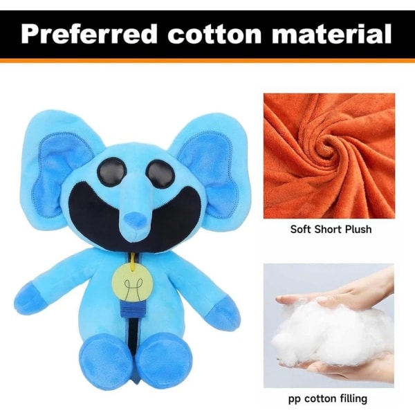 Plush Morsom Plush Søt Stoffdyr Pute Dukke Leke For Fans Barn Gutter Jenter Bursdag [DB] Bubba Bubbaphant