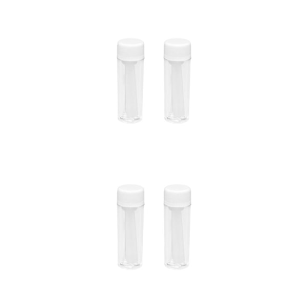 1/2/3/5 2x Silikoninen Kosketuslinssien Asetin Mukava Ratkaisu Erä Puoliläpinäkyvä 2PCS semitransparent