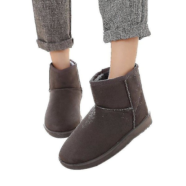 Klassinen talvikengät naisille harmaa gray 40