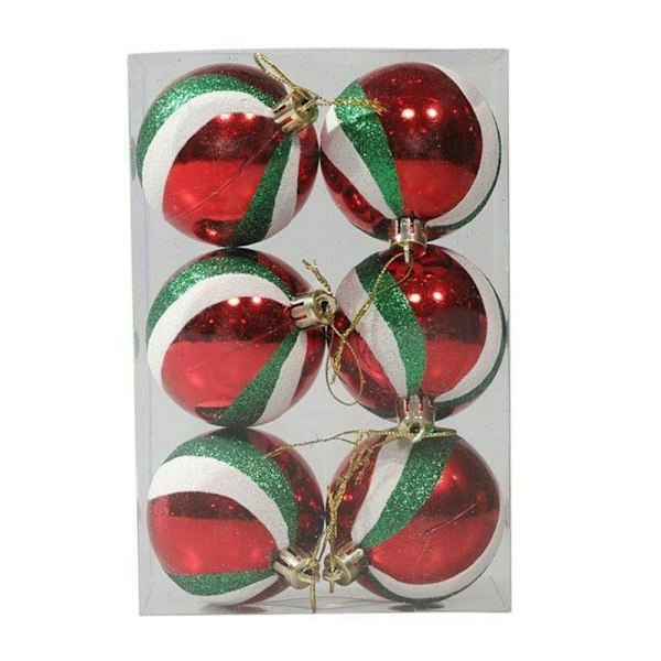 Julepynt til juletreet - 6 stk. I 6PCS