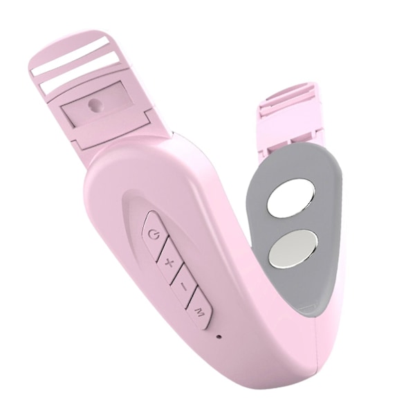 Dubbelhakreducerare, Elektrisk V-formande Ansiktslyftningsmaskin Massager Vibration Dubbelhaka