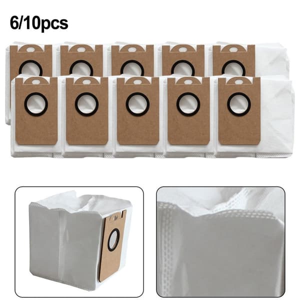 (SC)Robot Vacuum Dust Bag Set, High-Efficiency Filtration, Reliable Performance with Tear-Resistant Design, Robust Construction with Advanced