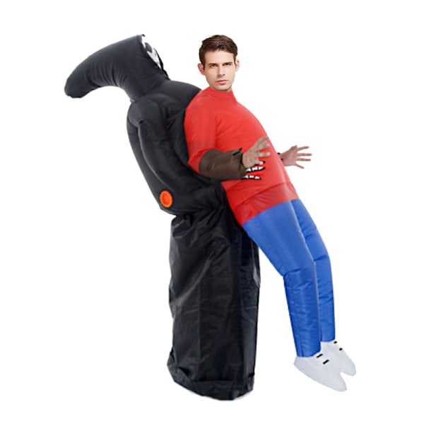 Alien Uppblåsbar Kostym för Halloween Cosplay Död död death Adult (150-190cm)