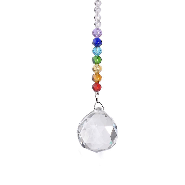Kristalliprisma Macula, Chakra Riippuva Pallo Feng Shui -koriste, Sateenkaarilaite ja Ikkunavalaisin style 1