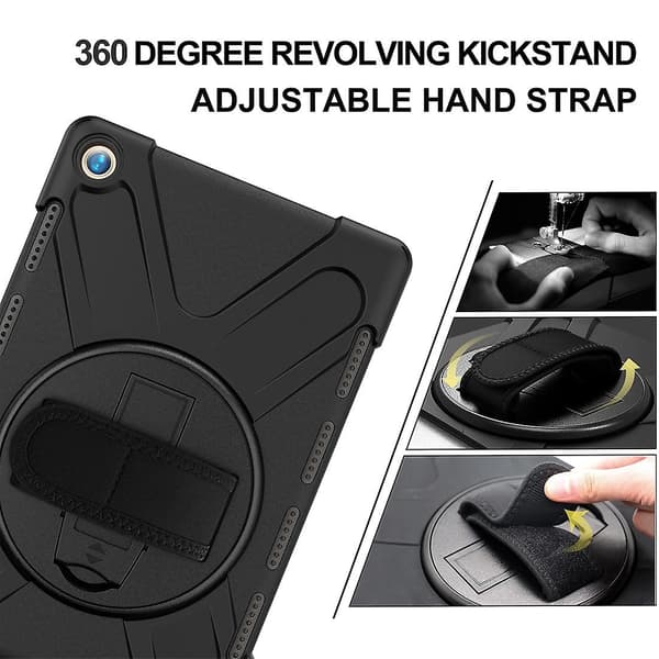 (SC)Colorful Silicone + PC Case for Huawei MediaPad M5 10.8