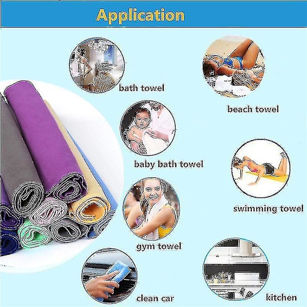 75 * 140cm Fodbold Stor Badehåndklæde Real Madrid Print Rektangulær Badehåndklæde Strand Stor Håndklæde