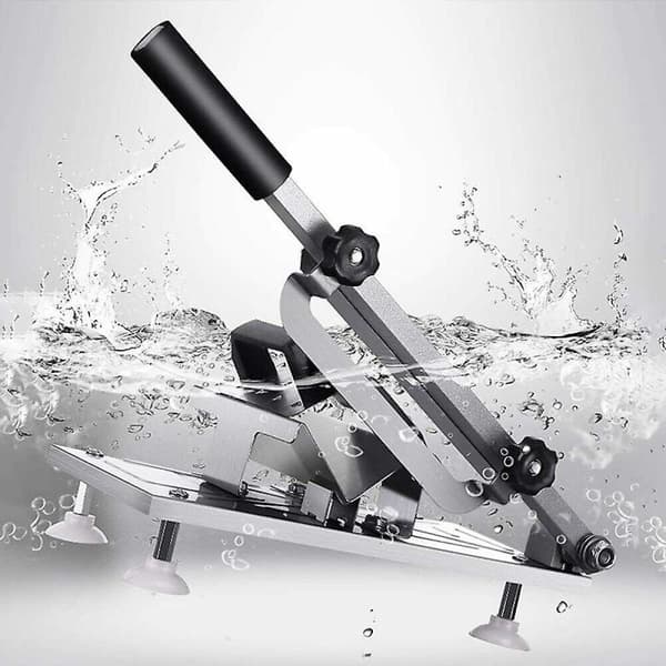 (SC) Manual Stainless Steel Frozen Meat Slicer for Mutton, Ham, Beef, Kitchen Tool